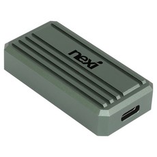 넥시 USB C타입 SSD M.2 NVMe 외장하드 케이스, NX1574, 1개