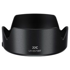 JJC 캐논 RF 45 F1.2 STM ES-73B 대체 렌즈 후드, 1개, LH-ES73BT