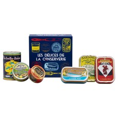 라벨일루아즈 프랑스산 프리미엄 시푸드캔 레시피 6종 선물세트, 1세트