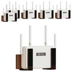 圓潤小巧 高耐用性堅固通用型免鑽孔機上盒支架 TYPE 4 300 x 50 x 75 mm, 6個, 單一商品