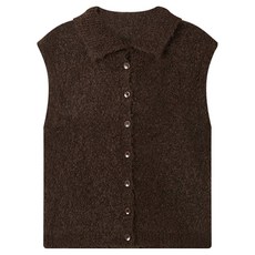 Clavis 翻領針織背心