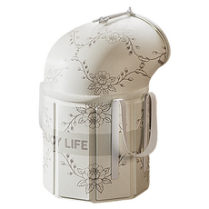 Seekis 家用足浴加高泡腳桶/保溫泡腳袋/恆溫足浴盆/過小腿保溫洗腳桶, 繁花似錦, 1個