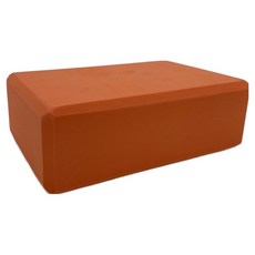 쿠쏘 필라테스 요가 스트레칭 초경량 EVA 블럭 120g, 주황, 1개