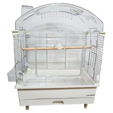 Lunabel 鳥用別墅鳥籠, 白色, 1個