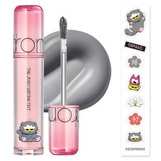 rom&nd 台灣公司貨 果汁唇釉2.0 含貼紙 ZO&FRIENDS聯名款, 38 灰霧莓莓, 1個