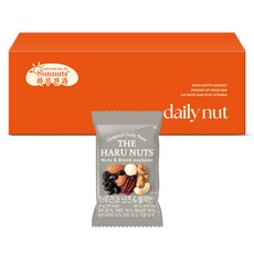 하루견과 넛츠 & 블랙빈 12p, 240g, 1개