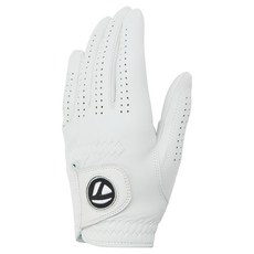 TaylorMade TP Genuine 皮革高爾夫手套 左手用, 白色, 1個