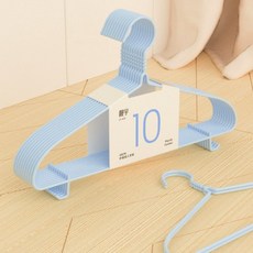LIANGYU 어깨 스트랩 후크 옷걸이, A, 10개