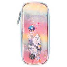 WINGHOUSE 大耳狗喜拿 閃亮收納包 學生鉛筆盒 三麗鷗鉛筆盒, 藍色, 1個