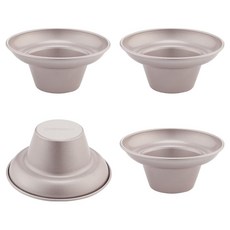 CHEFMADE 學廚 單格帕芙烤盤 4入組 WK9938-4, 1套