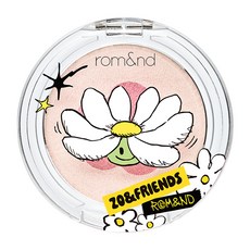 rom&nd 台灣公司貨 果凍打亮 ZO&FRIENDS聯名款 4.5g, 02 喵閃粉爪, 1個