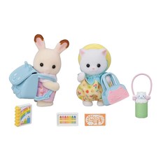 EPOCH Sylvanian Families 森林家族 幼稚園上學好朋友組 EP15302, 1套