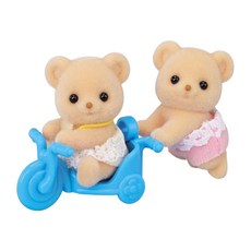 EPOCH Sylvanian Families 森林家族 餅乾熊雙胞胎 EP15936, 1套