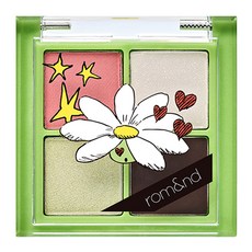 rom&nd 台灣公司貨 勝過眼皮眼影迷你盤 ZO&FRIENDS聯名款, Z02 雛菊泡泡, 1個