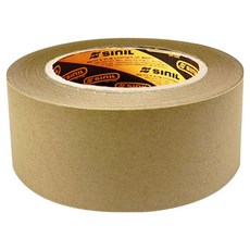 신일테이프 고점착 라바 크라프트 테이프 48mm x 40m, 브라운, 1개