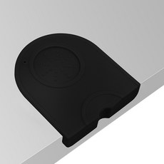 미네릭 실리콘 커피머신 바리스타 탬핑 매트 소형 MIN-SM-120, 블랙, 1개