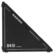 BLACKDOG IGT 유닛 삼각 연결판 BD063, 블랙