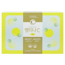 동국제약 엘리나C 고함량 비타민C 2000mg 비타민D 400IU 120p, 360g, 1개