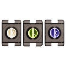 MakeMine 彈性充電線收納有線耳機保護充電線整理防纏繞保護殼 3款, 米色, 綠色, 紫色, 1個