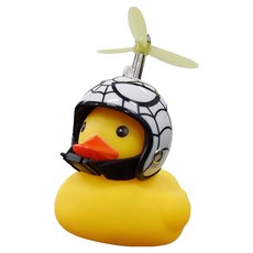 트레벨로 프로펠러 헬멧 러버덕 자전거라이트, 스파이더맨화이트, 1개