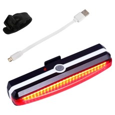 아이젠하우스 자전거 킥보드 후미등 세트, 빨간색, 1세트