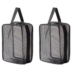 Block Mart 可瀝水沐浴包 2入, 黑色