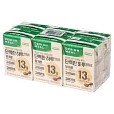 DesignMeal 圃美多 乳白一日 扁豆豆漿 零糖, 6個, 180ml