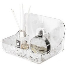 Block Mart 黏貼式浴室置物架, 6個, 透明