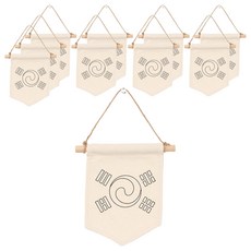 minhwashop Denny 太極旗製作套組 S2501140, 混合色, 10套