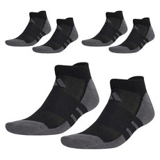 adidas 愛迪達 CLIMACOOL 低筒襪 3雙組 JC6452, 黑灰色, 1套