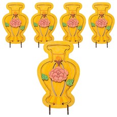 민화샵 유물 네온사인 액자 만들기 세트 S250106C, 참외모양 병, 5세트