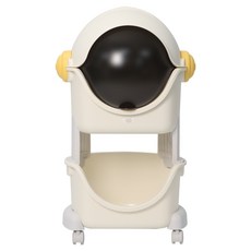 Bene Bene 幼兒用Trolley Space玩具收納架, 象牙白, 1個