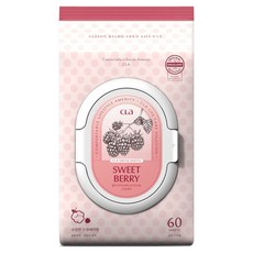 CLA 香氛烘衣紙 衣物柔軟精 甜莓香 正裝, 1個, 60入