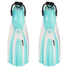 Mares Avanti Super Channel OH 蛙鞋, 白/水藍色