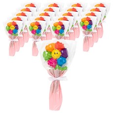 minhwashop 微笑花束氣球製作套組 I250062B, 20套, 彩虹