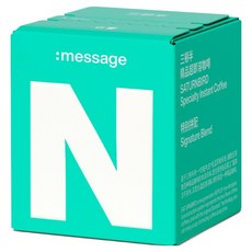 새턴버드 메시지 시리즈 콜드브루 커피 N 시그니처 블렌드 미디엄 로스팅, 3g, 6개입, 1개