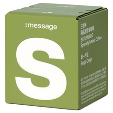 Saturnbird 訊息系列 冷萃咖啡 S 單一產區 深度烘焙, 3g, 1個, 6入