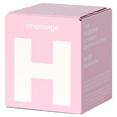 새턴버드 메시지 시리즈 콜드브루 커피 H 시그니처 블렌드 미디엄 로스팅, 3g, 6개입, 1개