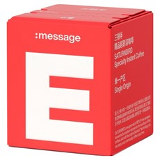 새턴버드 메시지 시리즈 콜드브루 커피 E 싱글 오리진 라이트 로스팅, 3g, 6개입, 1개
