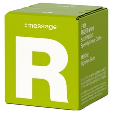 새턴버드 메시지 시리즈 콜드브루 커피 R 시그니처 블렌드 다크 로스팅, 3g, 1개, 6개입