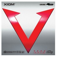 XIOM Vega Asia MAX 桌球膠皮, 黑色, 1個