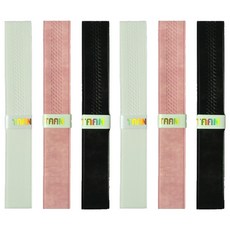 TAAN 泰昂 握把布 H20 3件組, 白色, 粉紅色, 黑色, 2套