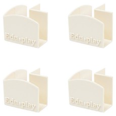 에듀플레이 굿베이비룸 코너 고정 받침대, 화이트, 4개