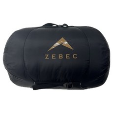 제백 다우니 실크 페더 침낭 1.9kg, 블랙, 1개