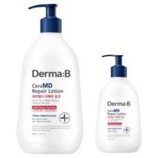 Derma B CeraMD 修護乳液 400ml + 257ml, 1套