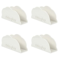 에듀플레이 굿베이비룸 고정 받침대, 화이트, 4개