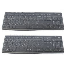 마하링크 로지텍 K270 MK270 MK295 MK275 호환 실리콘 키스킨 ML-KSL27, 2개 2개