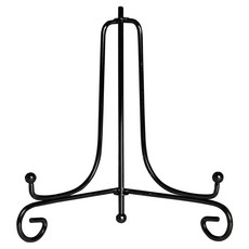 Apnalchangchang 相框支架 立架 盤子裝飾底座 28cm, 黑色, 1個