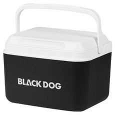 BLACKDOG 마카롱 휴대용 캠핑 쿨러백 BD221, 블랙, 5L