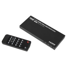 넥시 2x2 HDMI 비디오 월 멀티비전 4K 30Hz 컨트롤러 NX1518, 1개, NX-1422VW